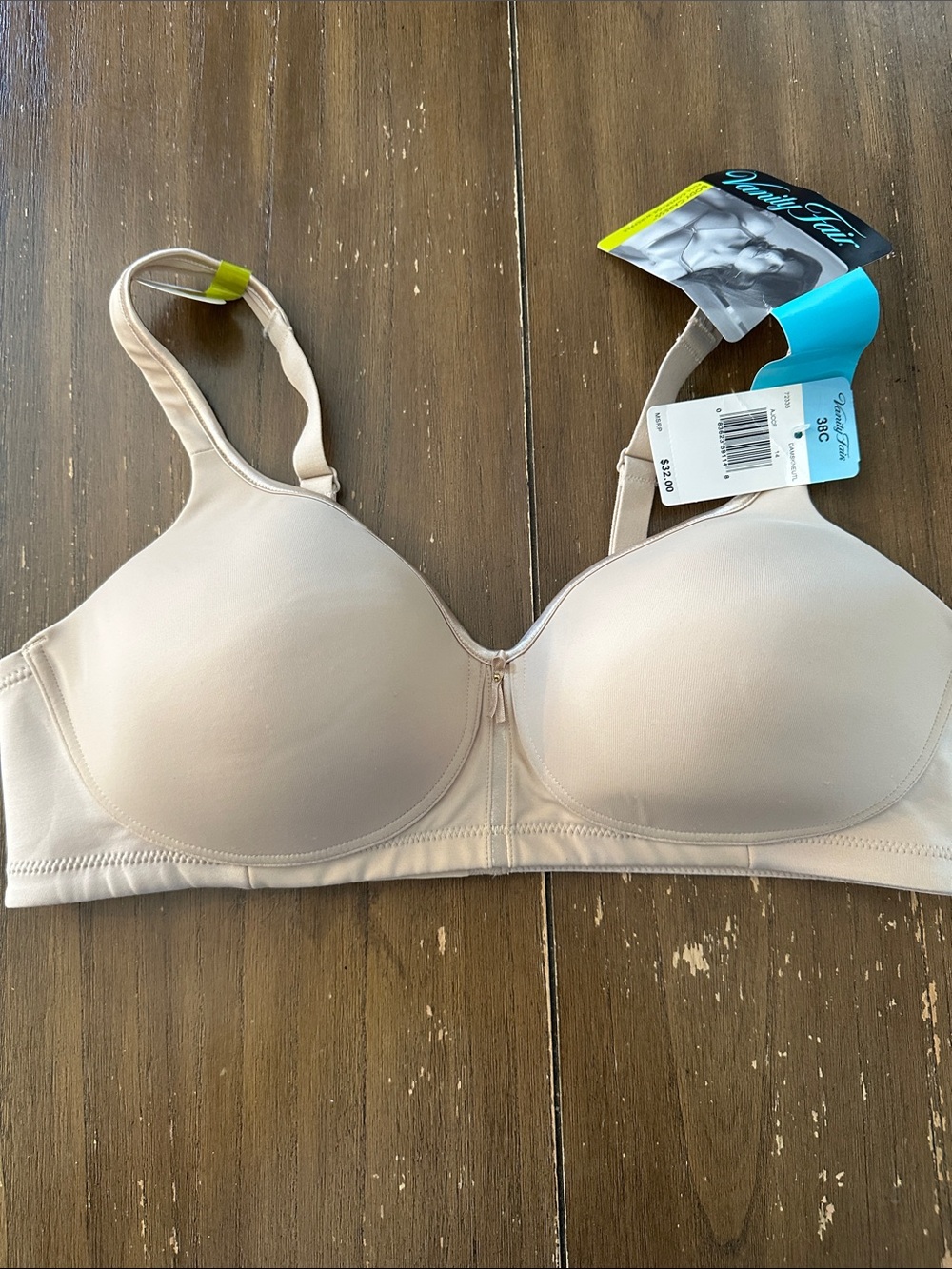 New Vanity fair wireless bra 38C*
